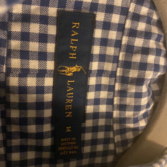 Ralph Lauren Men’s Causal Oxford Button-Up Size M - Picture 2 of 3